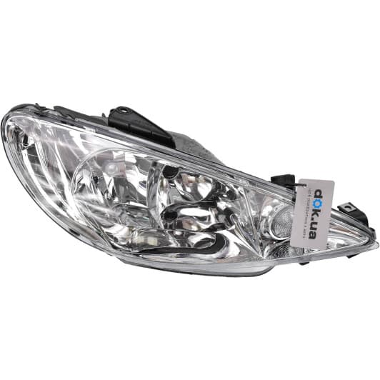 5501121RLDEM Depo Основна фара для Peugeot 206