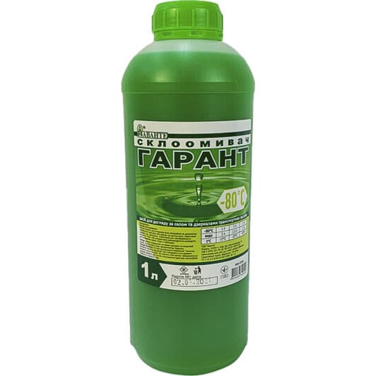 Омыватель стекла Poputchik зимний -80 °С (1 л)