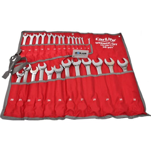 Набор ключей рожково-накидных Carlife WR4226 6-32 мм 26 шт