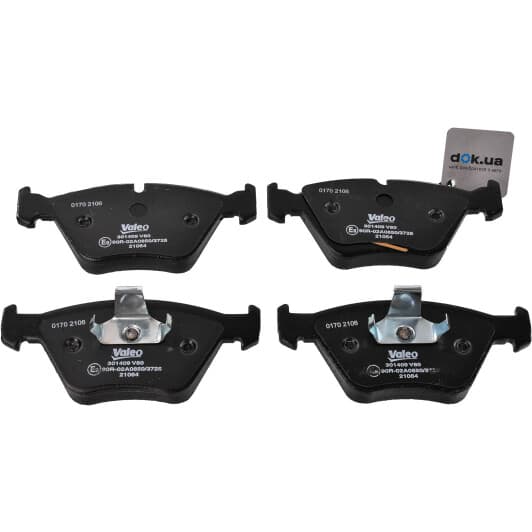 301409 Valeo Тормозные колодки для BMW 5 Series