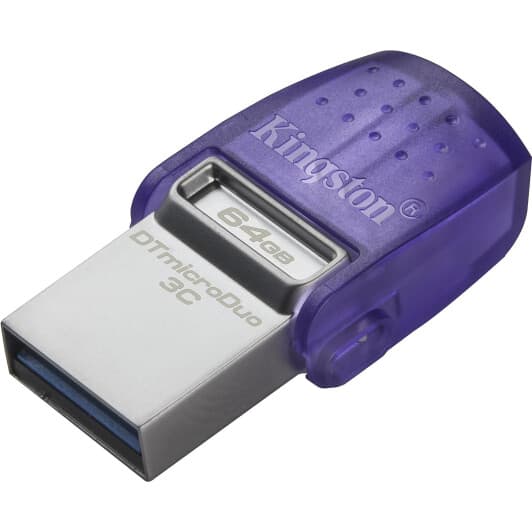 Флешка Kingston DataTraveler MicroDuo 3C G3 64 ГБ