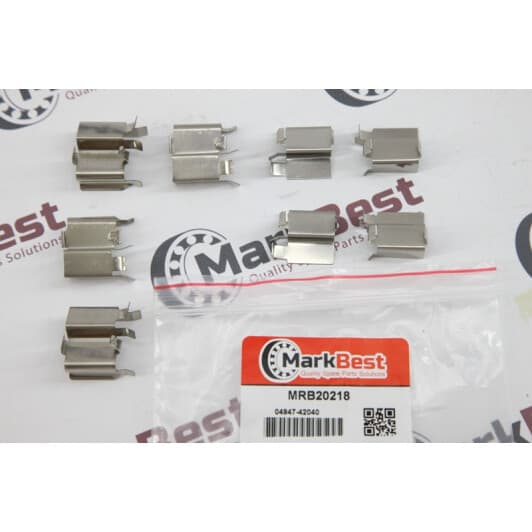 mrb20218 MarkBest Комплектующие дисковых тормозных колодок для Toyota RAV4