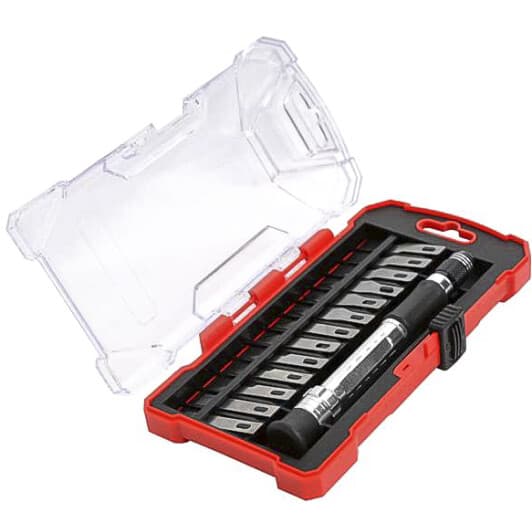 Набір скальпелів Intertool HT-0524 монолітне лезо 1 шт.