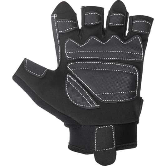 Рукавички робочі Intertool з екошкіри "amara" чорні