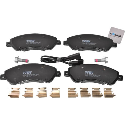 GDB1723 TRW Гальмівні колодки