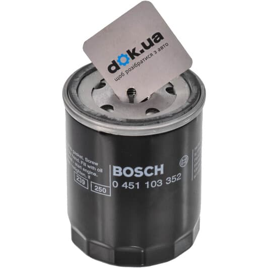 0 451 103 352 Bosch Оливний фільтр