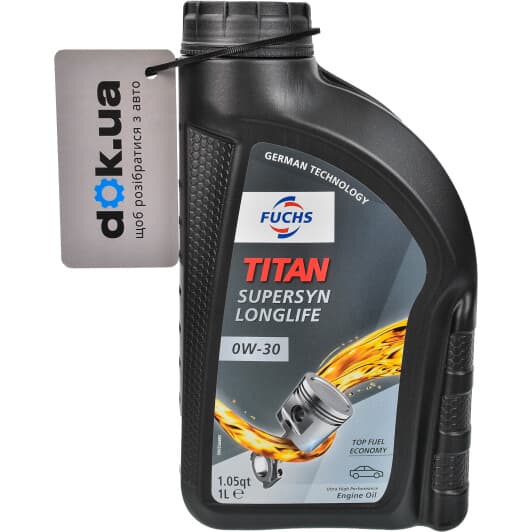 Fuchs Titan Supersyn Long Life 0W-30 (1 л) моторное масло