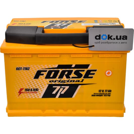 Акумулятор Forse 6 CT-77-R Original AKBLU20453