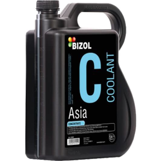 Bizol Coolant G11 зелений 5 л (B281451) концентрат антифризу
