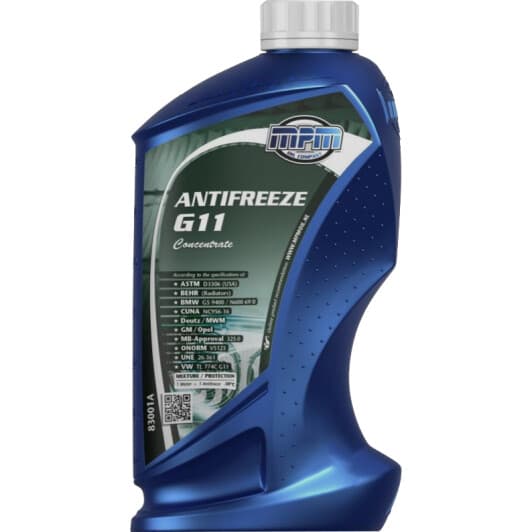 Концентрат антифризу MPM G11 зелений
