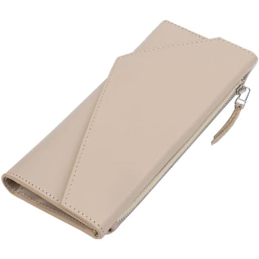 Портмоне-органайзер Grande Pelle 11521 без логотипа авто бежевый