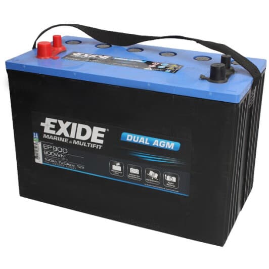 Тяговий акумулятор Exide Marine & Leisure EP900 100 Аг 12 В