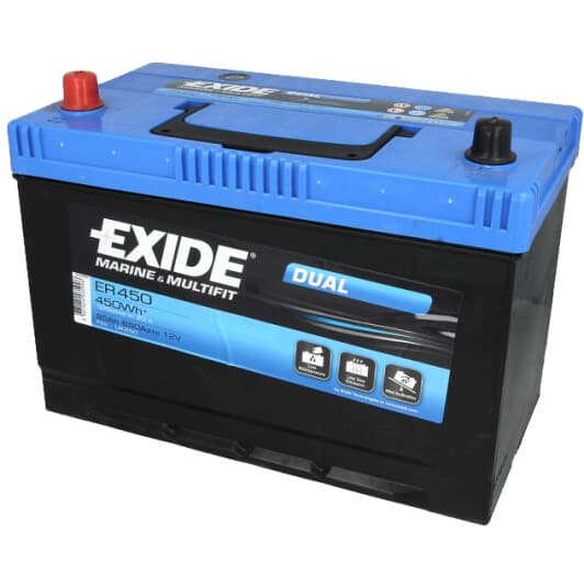 Аккумулятор Exide 6 CT-95-L Marine & Multifit ER450