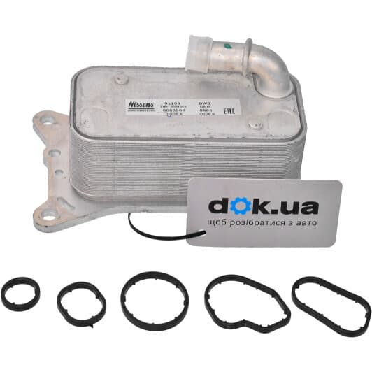 91198 Nissens Масляный радиатор двигателя