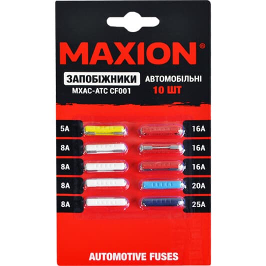 Набор предохранителей Maxion ATCCF001 FC 10 шт.