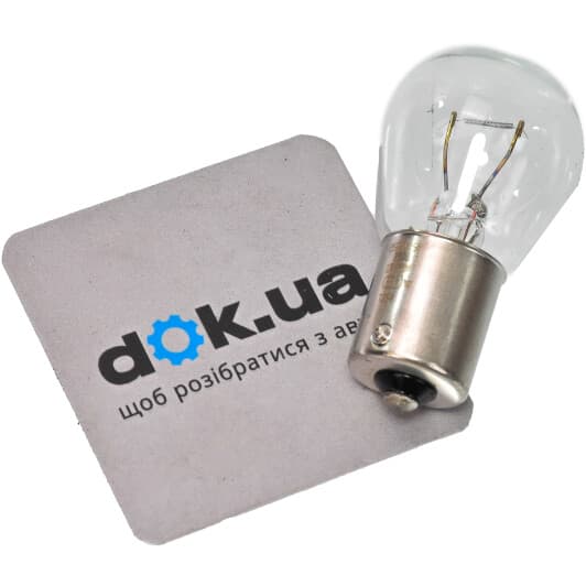 Автолампа VAG P21W BA15s 21 W прозрачная n0177322