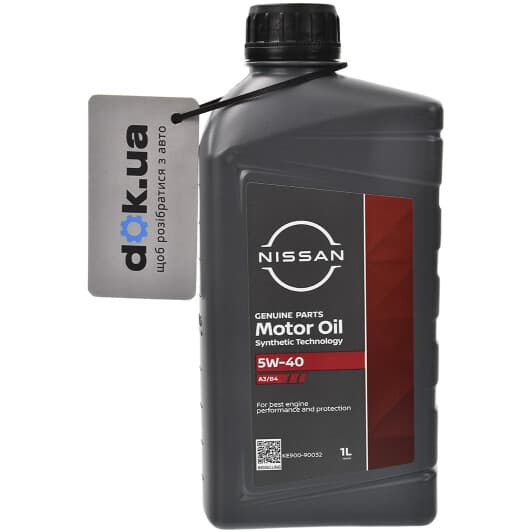 Nissan A3/B4 5W-40 (1 л) моторна олива
