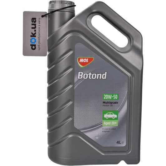 MOL Botond 20W-50 (4 л) моторное масло