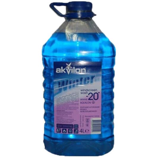 Омыватель стекла Akvilon зимний -20°С bubble gum (4 л)