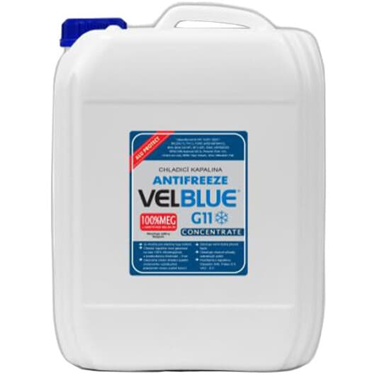 VELVANA VelBlue Concentrate G11 синій 20 л концентрат антифризу