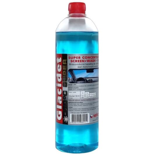Концентрат омывателя VELVANA Glacidet зимний -70 °С лимон (0,8 л)