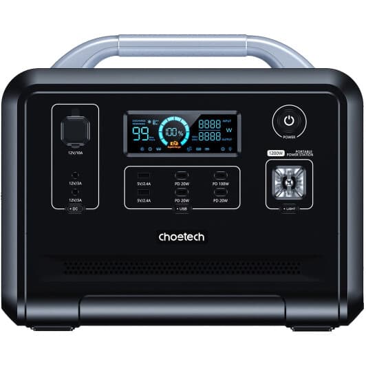 Зарядная станция Choetech BS005 1200 W 960Wh / 300000mAh