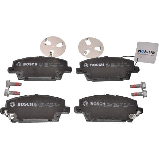 0 986 494 136 Bosch Гальмівні колодки для Honda Civic