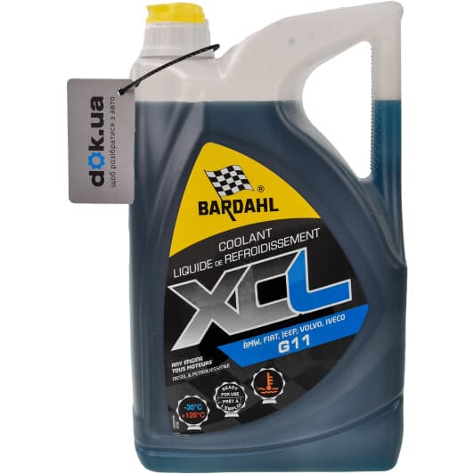 Bardahl Type C G11 синій -35 °C готовий антифриз