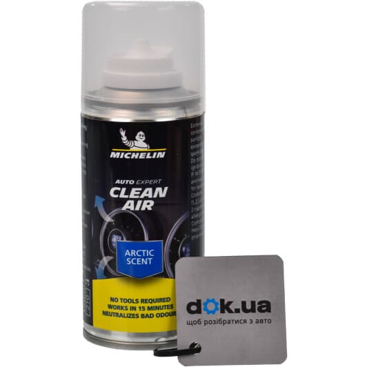 Очиститель кондиционера Michelin Clean Air арктическая свежесть спрей