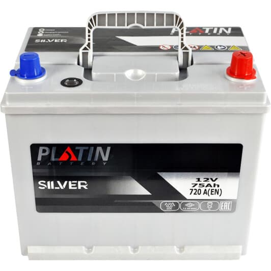 Акумулятор Platin 6 CT-75-R Silver 58022541