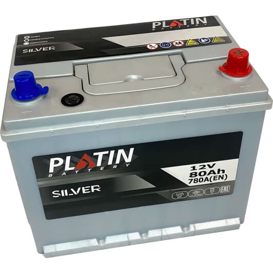 Акумулятор Platin 6 CT-80-R Silver 57521781