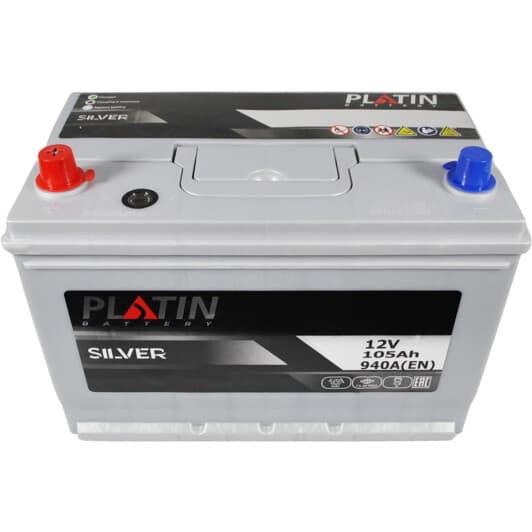 Акумулятор Platin 6 CT-105-L Silver 6002276