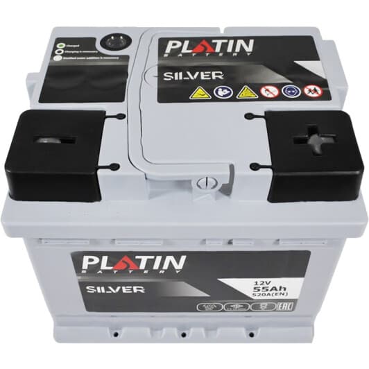 Аккумулятор Platin 6 CT-55-R Silver 5552356