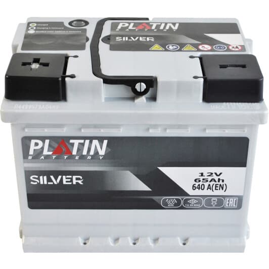 Аккумулятор Platin 6 CT-65-L Silver 56520699