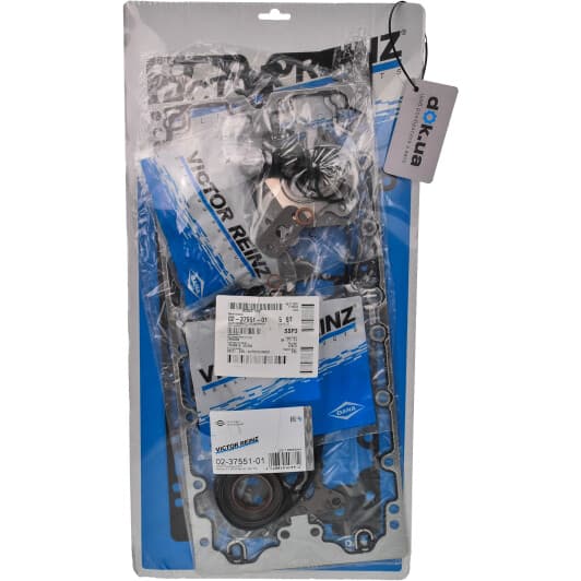 02-37551-01 Reinz Комплект прокладок ГБЦ