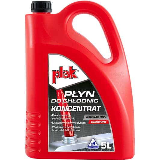 Atas Autorad G12+ красный 5 л концентрат антифриза