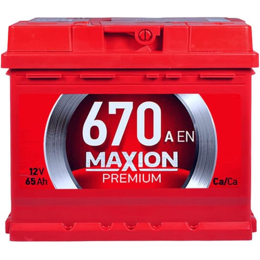 Аккумулятор Maxion 6 CT-65-R Premium TR 5652076