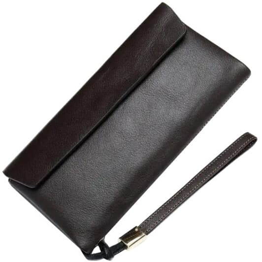 Клатч Vintage 14903 без логотипа авто коричневый