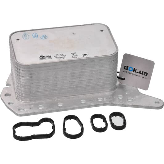 91125 Nissens Оливний радіатор двигуна