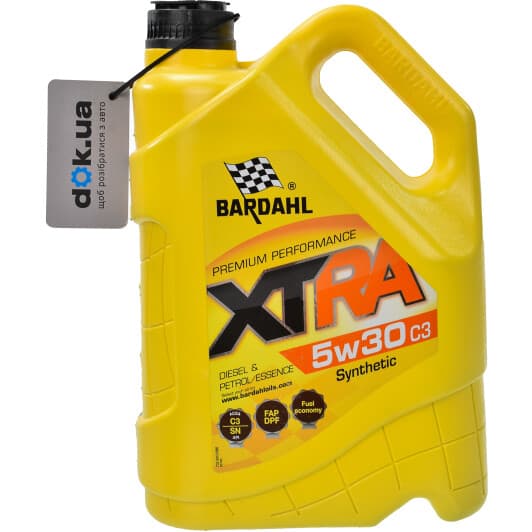 Bardahl XTRA C3 5W-30 (5 л) моторна олива