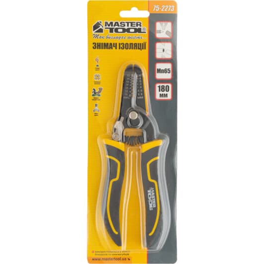 Механічний знімач ізоляції MasterTool 75-2273 180 мм