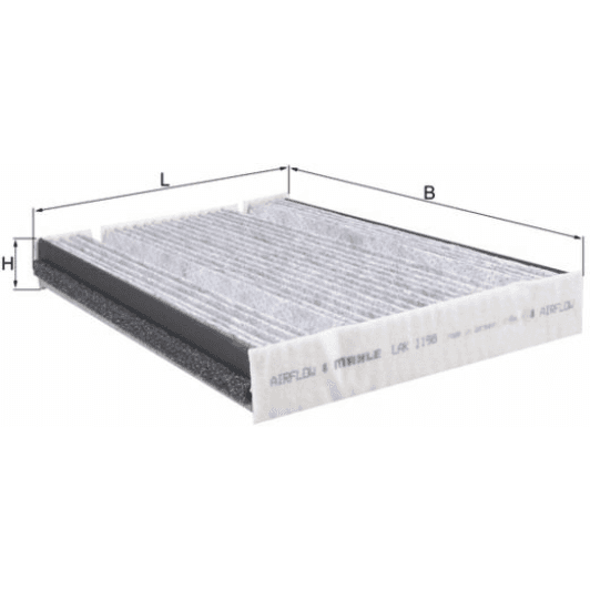 lak1198 Mahle Фільтр салону