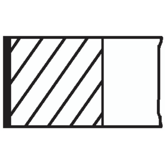 081rs001100n0 Mahle Комплект поршневых колец