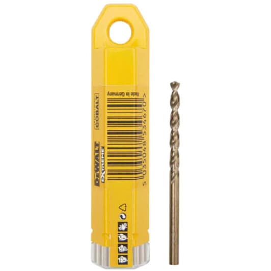 Набір свердл DeWALT спіральних по металу Extreme Industrial Cobalt DT4926 4.2 мм 10 шт.