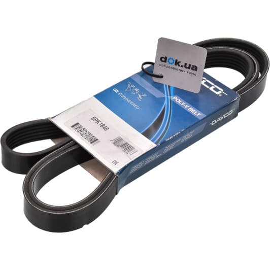 6PK1846 Dayco Поликлиновой ремень для Ford Mondeo
