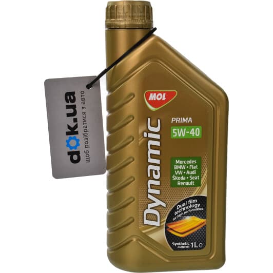 MOL Dynamic Prima 5W-40 (1 л) моторна олива