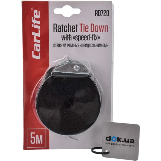 Стяжний ремінь Carlife 5 м rd720