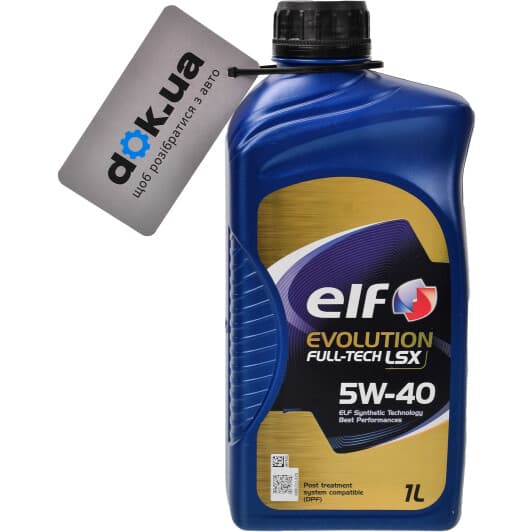 Elf Evolution Full-Tech LSX 5W-40 (1 л) моторна олива