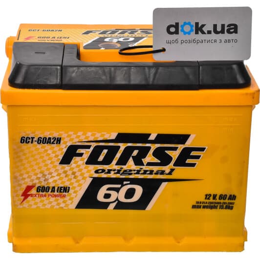 Аккумулятор Forse 6 CT-60-R Original 6CT-60A2H