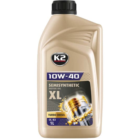 K2 XL Turbo Diesel 10W-40 (1 л) моторное масло